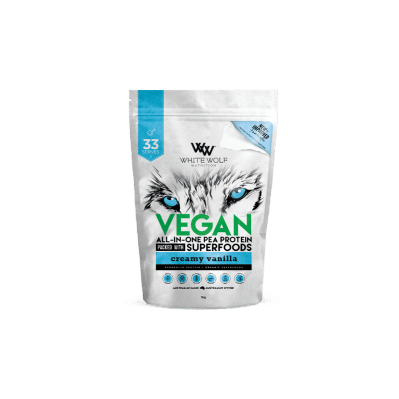 Vegan All-In-One Pea Protein with Superfoods by White Wolf - Image 2