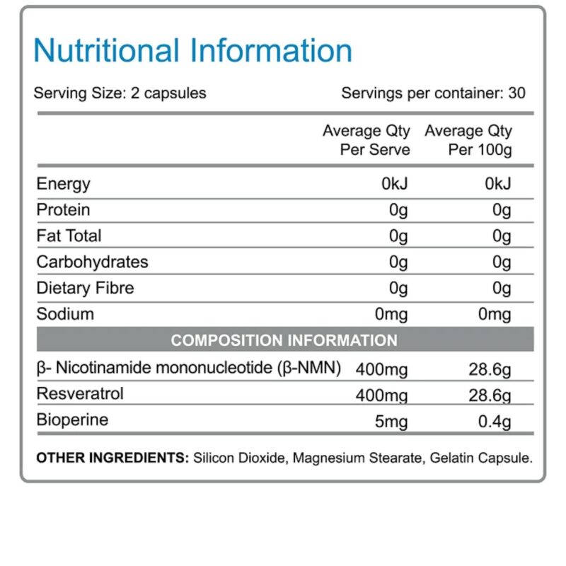 NEUROLAB NMN + RESVERATROL 24000 - Image 2